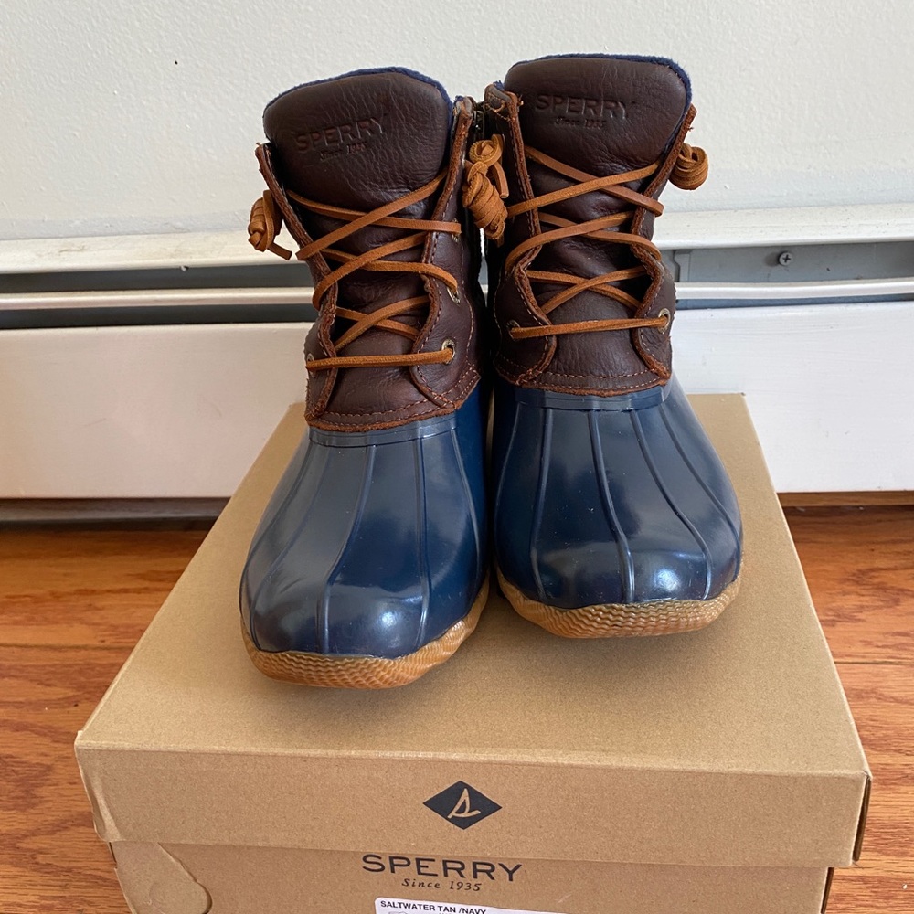 Sperry Saltwater Rain Duck Boot